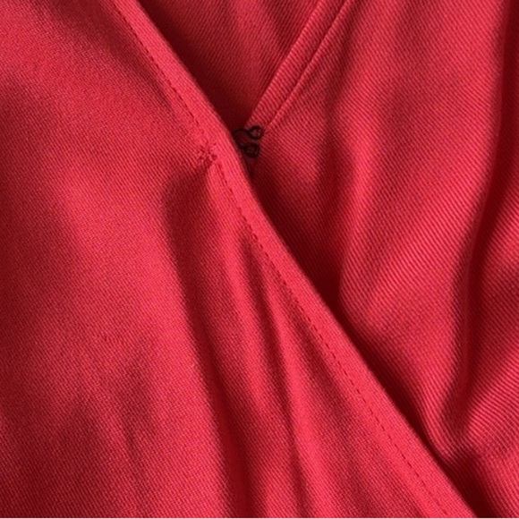BCBGeneration Vibrant Red Long Sleeve Dress - Picture 10 of 13